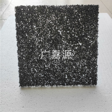 开孔泡沫铝 广嘉源GJY-AL008 通孔发泡铝 隔音吸音材料装饰环保新材料